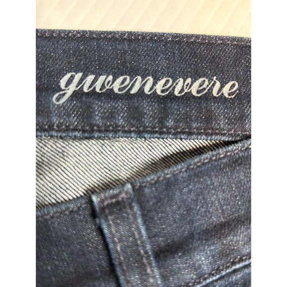 7 For all Mankind Gwenevere Womens Zip Blue Ankle Mid Rise Jeans Size 30 - Picture 5 of 9